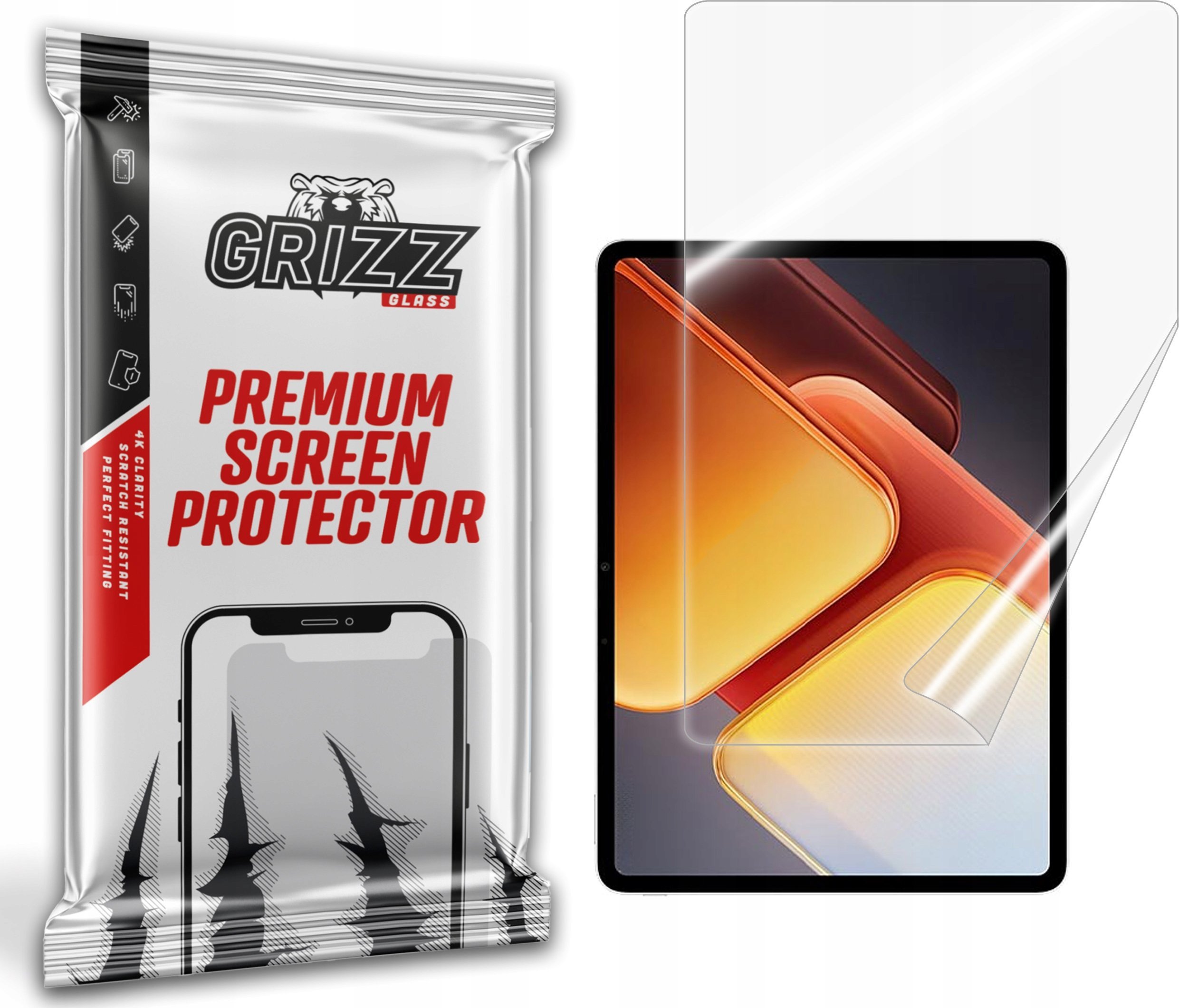 GrizzGlass Folia ceramiczna GrizzGlass CeramicFilm do Vivo IQOO Pad 2