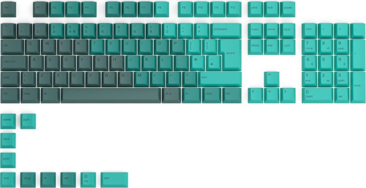 Glorious Rain Forest Keycaps (GLO-KC-GPBT-RF-UK)
