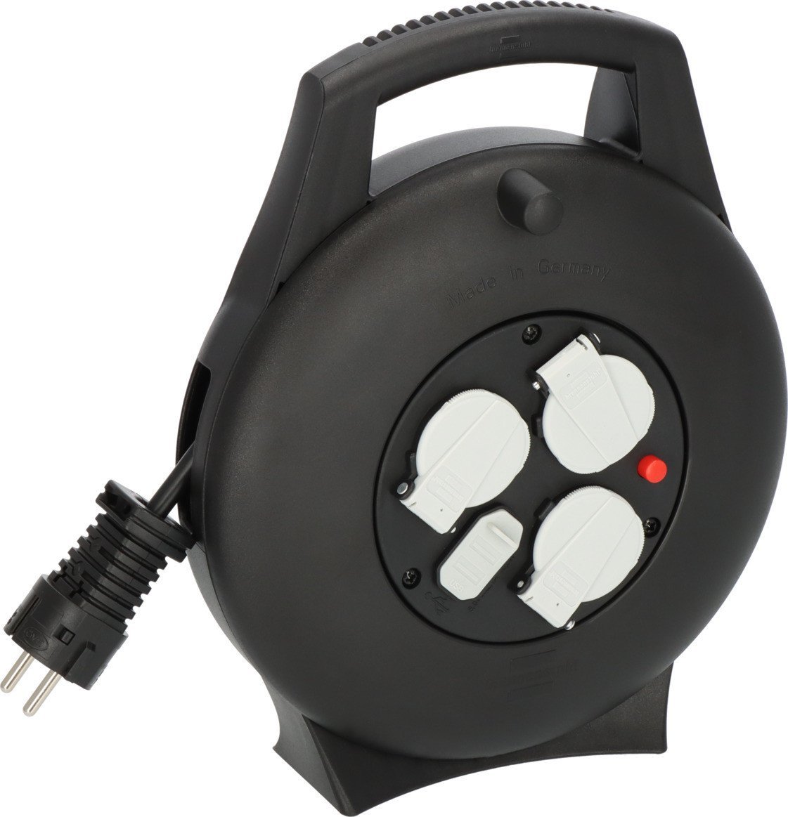 Brennenstuhl 1093900600 rozgałęziacz 10 m 3 x gniazdo sieciowe Wewnętrzna Czarny