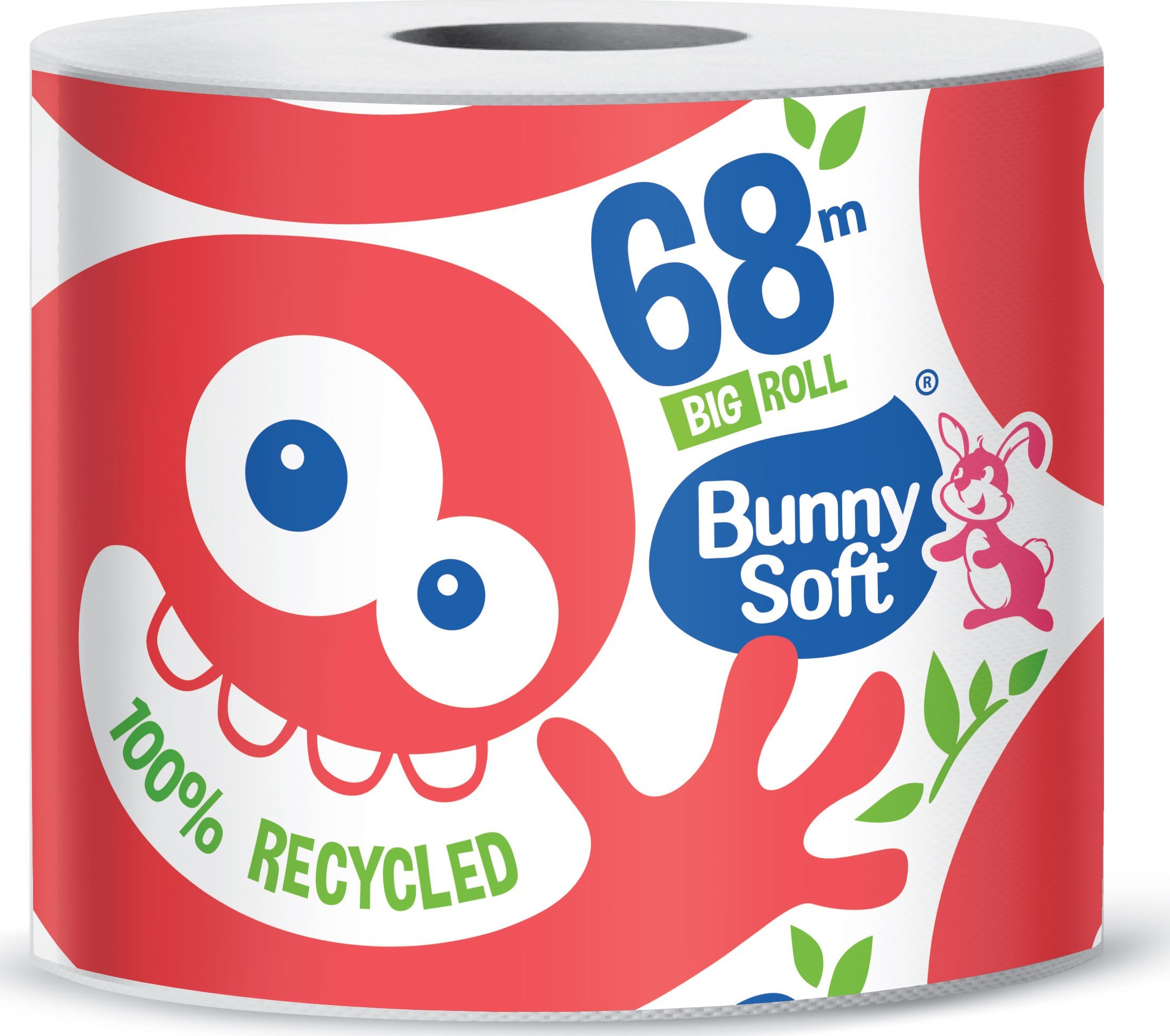 Bunny Soft Papier toaletowy BIG ROLKA 2-war. 68mb