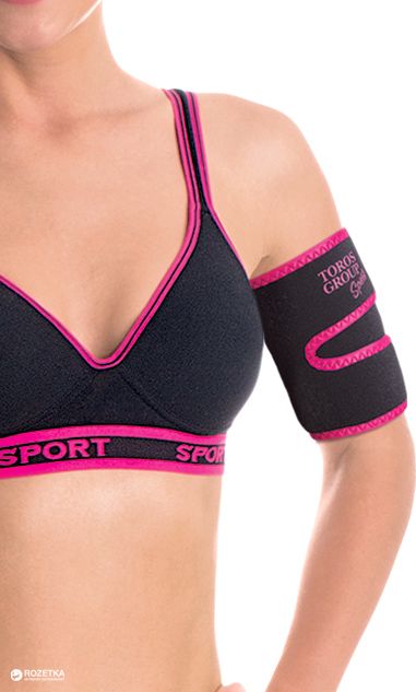 TOROS-GROUP Pasy neoprenowe na ramiona 2 szt. Lewy, Prawy (rowy)