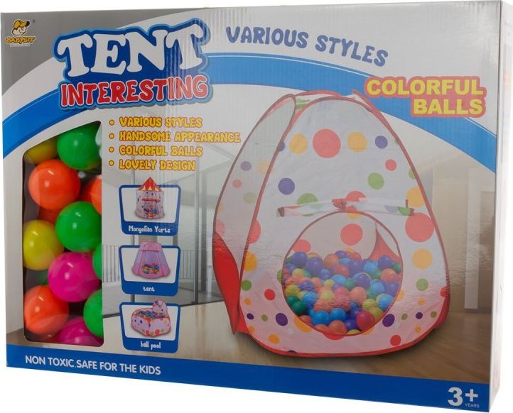 EURObaby NAMIOT Z PIŁKAMI 0864814