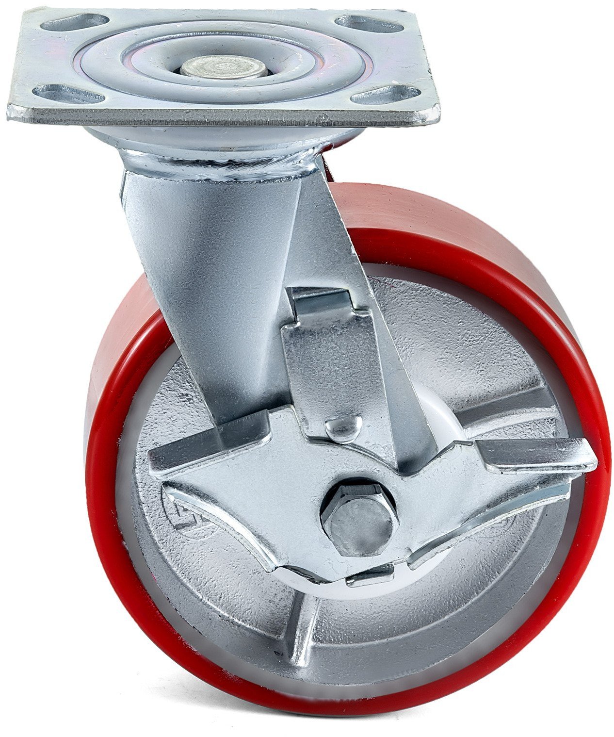 Vevor Kółka Transportowe Rolki do Przesuwania Mebli z Hamulcem 15 x 5 cm Zestaw 4