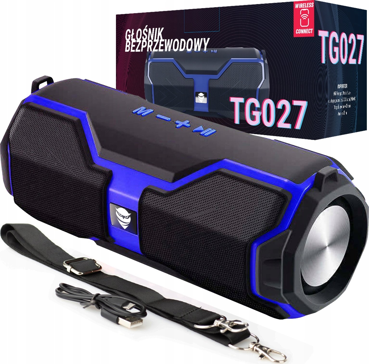 GŁOŚNIK BLUETOOTH TUBA TG027