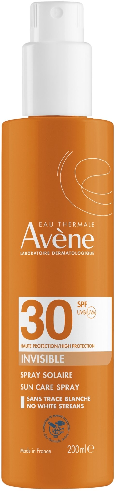 Avene, Sun Care, High UV protection, Sunscreen Spray, SPF 30, 200 ml Unisex