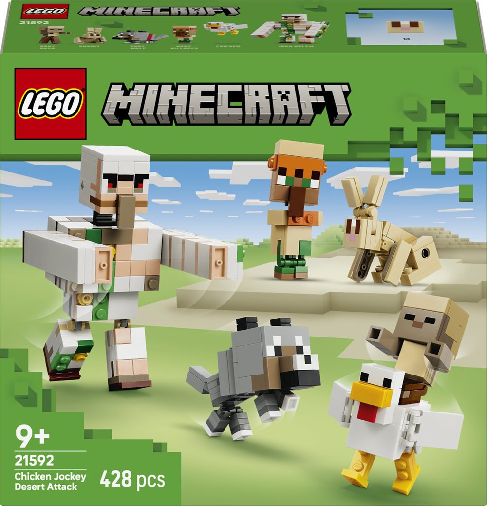 LEGO Minecraft Atak kurzego jeźdźca na pustyni (21592)
