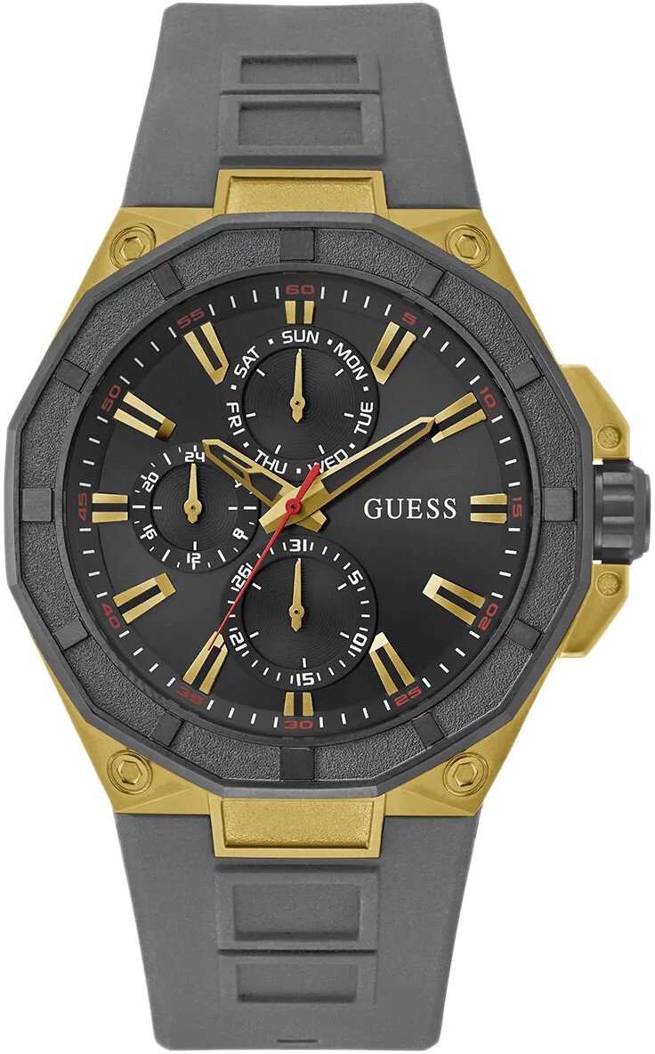 Zegarek Guess Zegarek męski Guess GW0803G1 szary