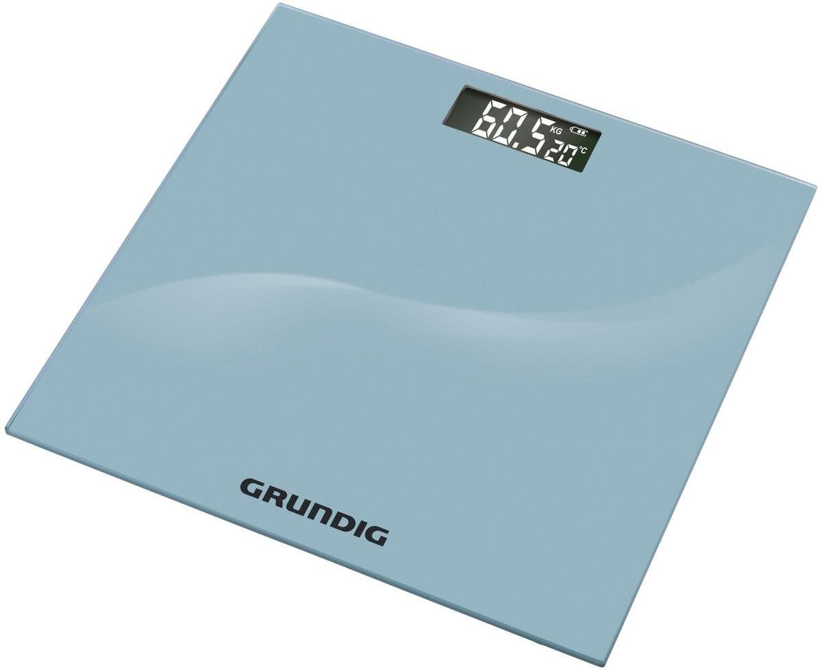 Waga łazienkowa Grundig WAGA ŁAZIENKOWA SZKLANA SILVER GRUNDIG