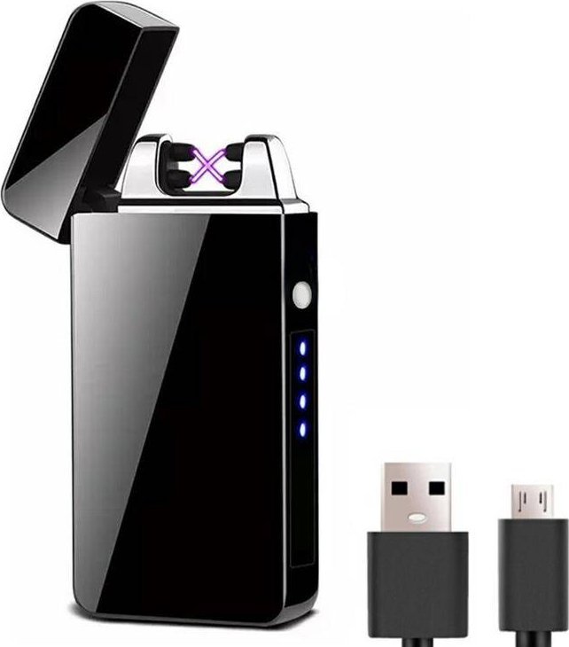 Aptel ZAPALNICZKA PLAZMOWA Kompaktowa USB czarna AG773