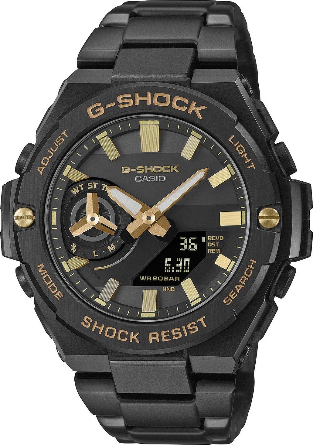 Zdjęcia - Zegarek Casio  G-SHOCK  G-Shock GST-B500BD-1A9ER BLUETOOTH 200m czarny 