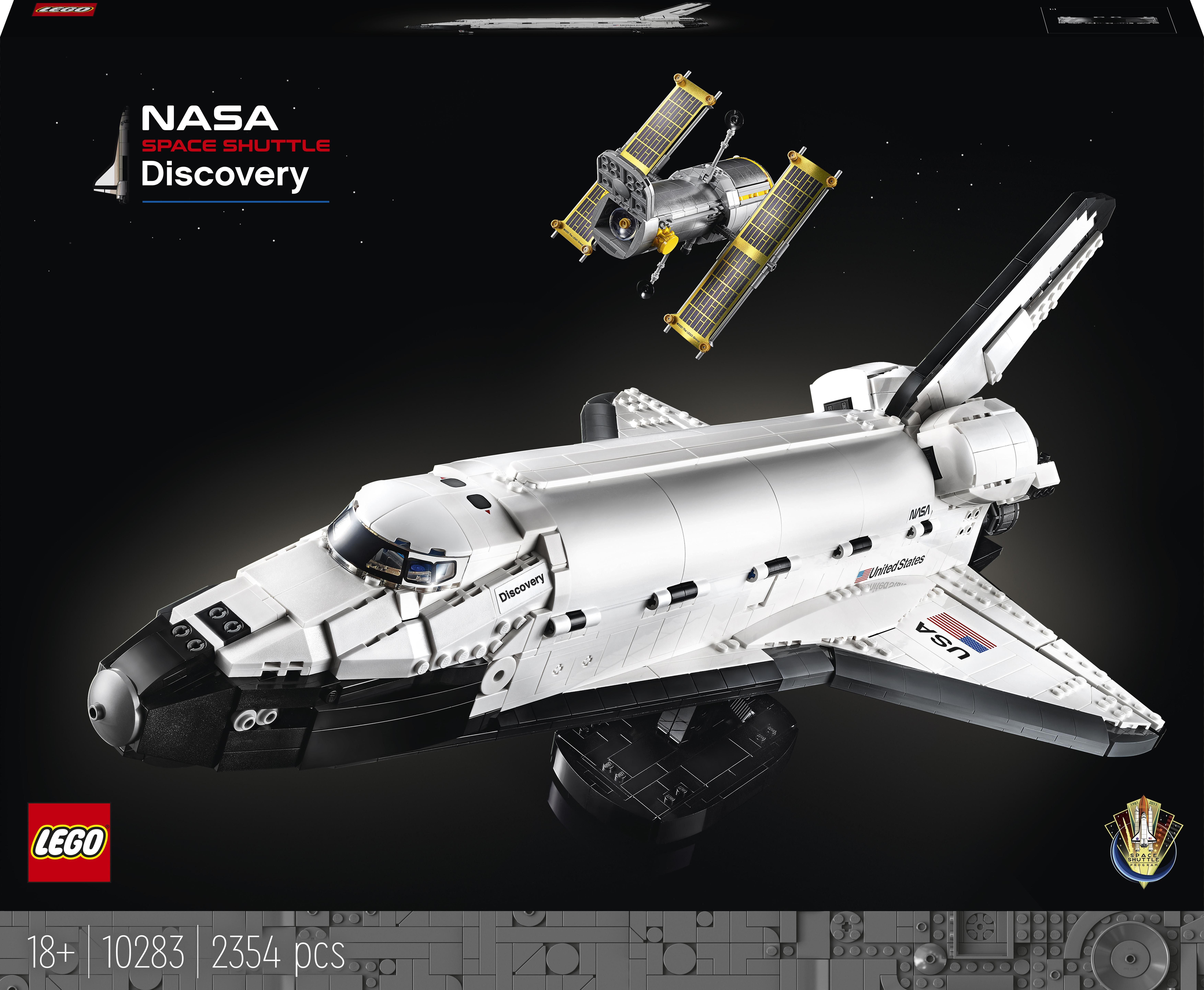 LEGO Icons Creator Expert Wahadłowiec Discovery NASA (10283)