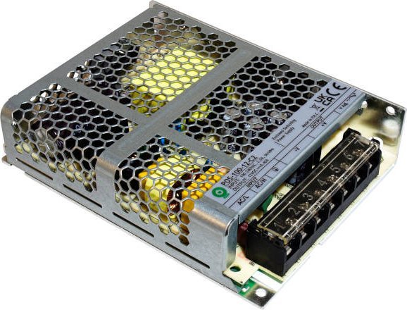 MPL Power POS-100-5-C2: power supply POS series 5V/16A, enclosed, low profile