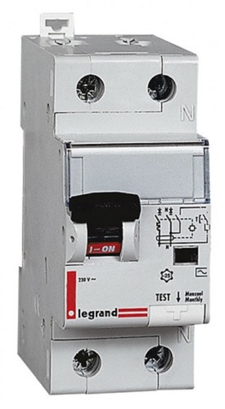 Zdjęcia - Wyłącznik automatyczny Legrand Wyłącznik różnicowo-nadprądowy 2P 40A B 0,03A typ AC P312 - 410925 