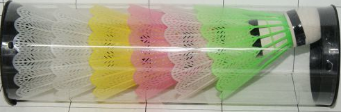 Dromader Lotki do badmintona w tubie 6szt. - 00675