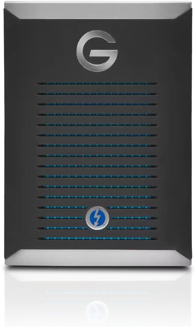 Dysk zewnętrzny SSD SanDisk Professional G-Drive Pro 2TB Czarno-srebrny (SDPS51F-002T-GBANB)