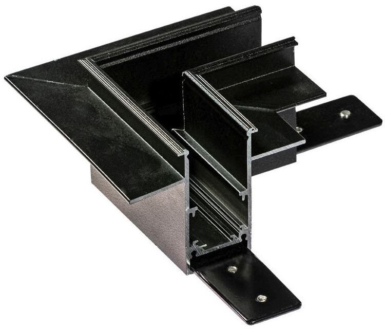 Azzardo Łącznik Szynowy Kątowy 1-Fazowy BETA Track Magnetic57 Czarny