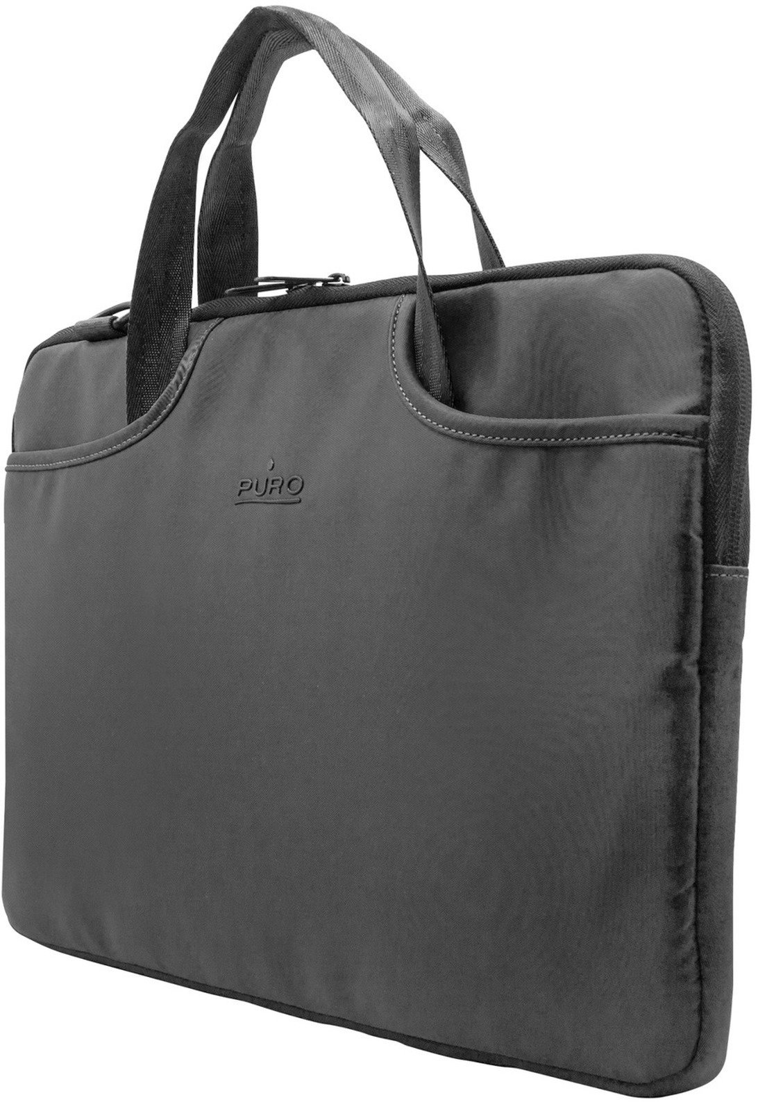 Torba Puro Torba z paskiem na ramię SleevePro do laptopa MacBooka do 14'' - czarna