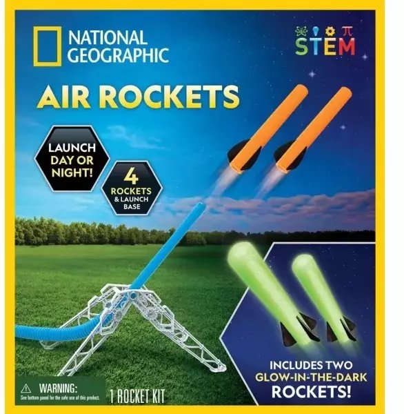 National Geographic Air Foam Rocket