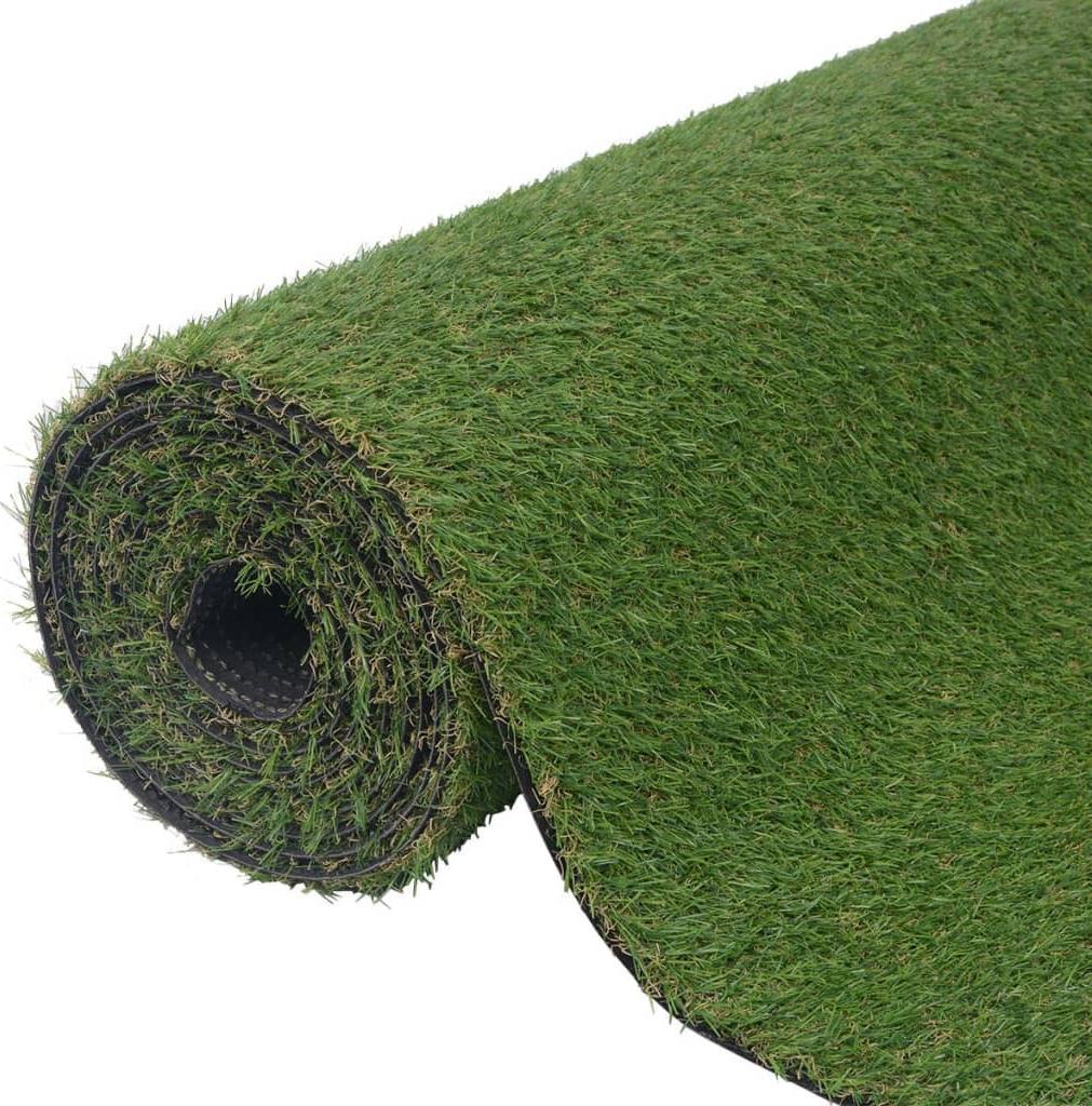 Zdjęcia - Dywan VidaXL Sztuczny trawnik, 1x8 m; 20 mm, zielony 