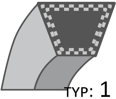 Pasek John Deere Napęd /15.8X2280/ Dw A-M127523