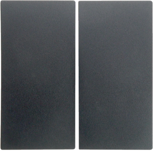 Hager Klawisze do łączników kwadratowy BX podwójny antracyt mat (16231606)