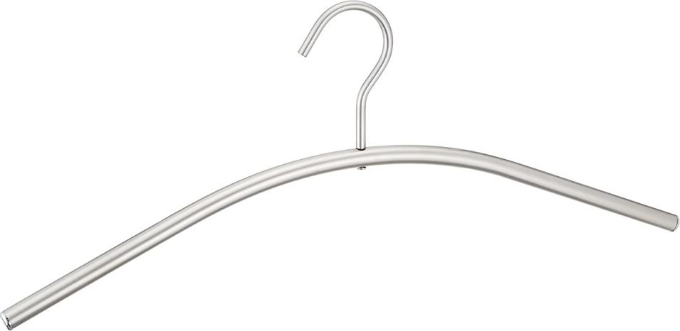 Wenko wieszak na ubrania 44 x 17,5 cm stal nierdzewna srebrna