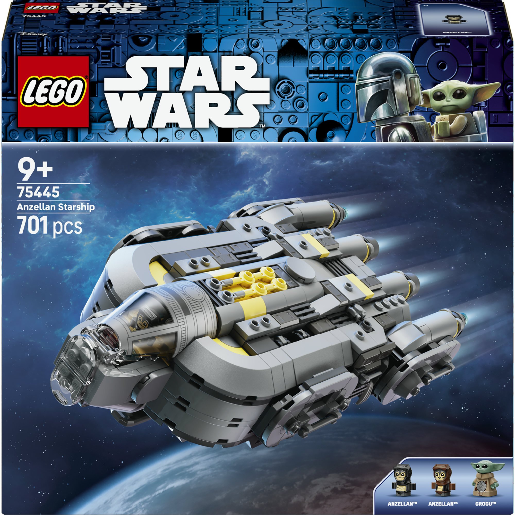 LEGO Star Wars Anzellański statek gwiezdny (75445)