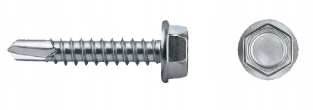 Celo 948137504K CELO Wkręty samowiercące 4.8x13mm ocynk do metalu CNBOP 250 szt.