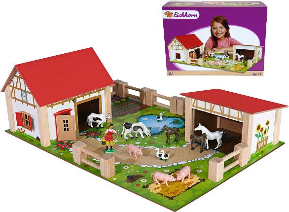 Eichhorn Drewniana Farma 25 el. - 100004308