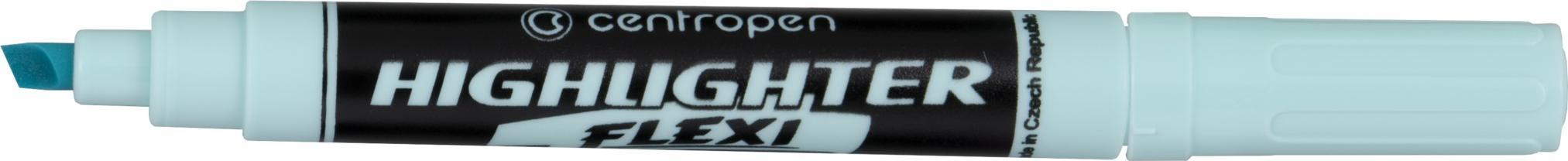 Centropen Centropen, zakreślacz 8542, niebieski, 10szt, 1-5mm, z super elastyczną końcówką, cena za ...