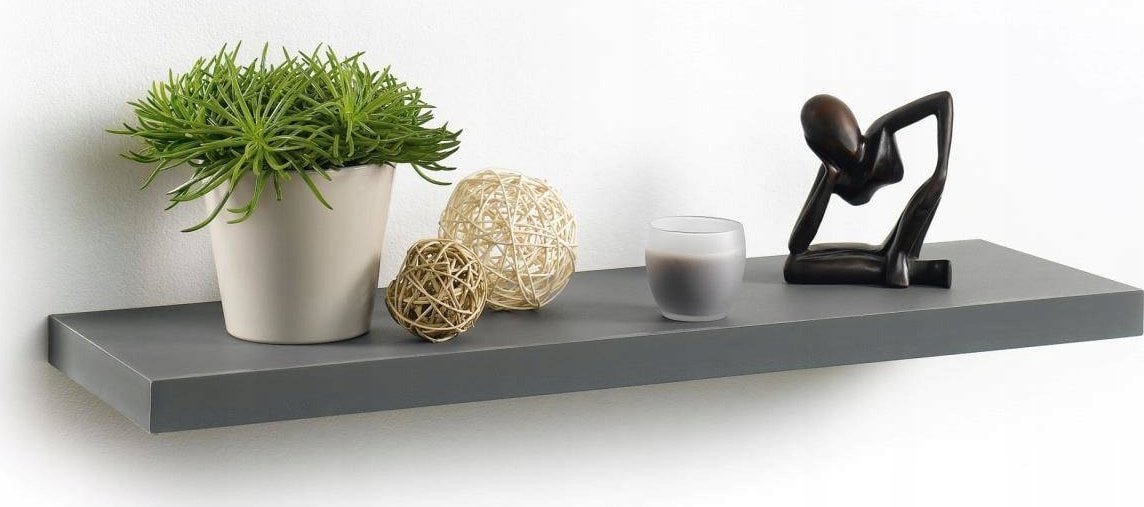 Homea Półka wisząca na ścianę z MDF, dł. 75 cm