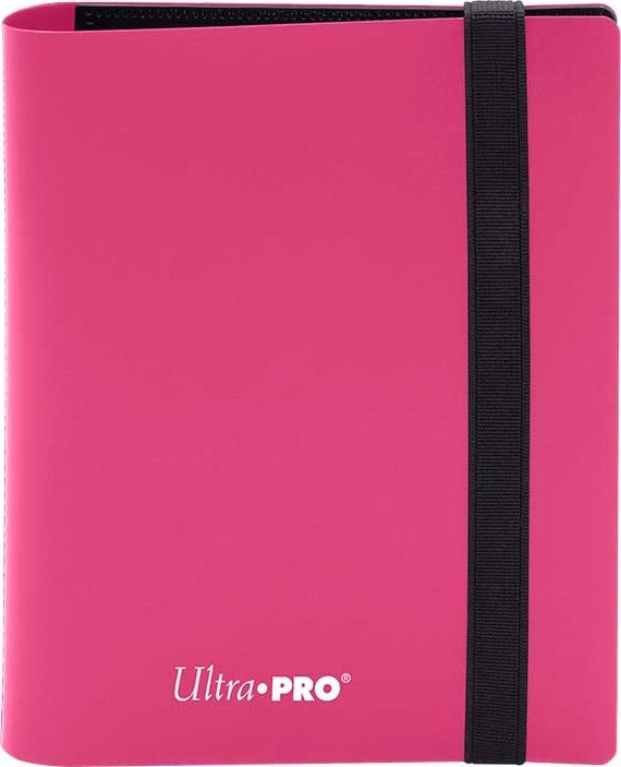 Ultra-Pro Ultra Pro: 4-Pocket Pro-Binder Eclipse - Hot Pink