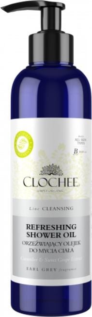 Clochee Refreshing Shower Oil Cucumber & Sweet Grape Extract 250ml