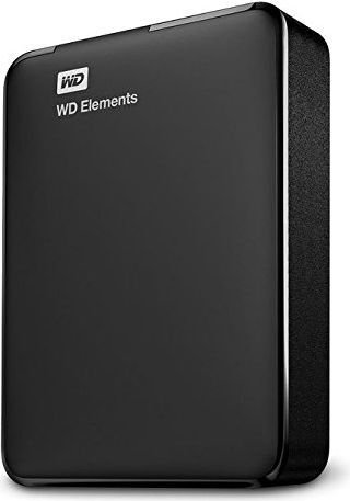 Dysk zewnętrzny HDD WD Elements Portable 1.5TB Czarno-biały (WDBU6Y0015BBK)