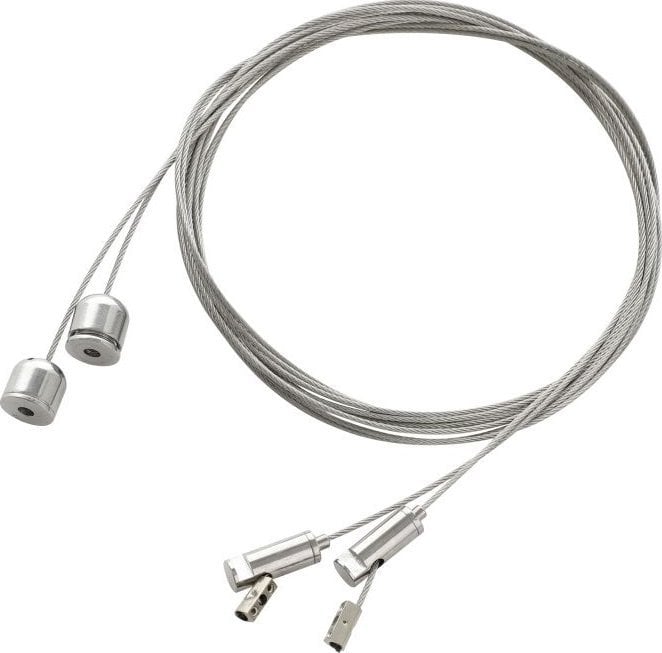 EGLO EGLO 98804, Extension cord, Silver, Steel, 1.5 cm, 80 g, 2035 mm