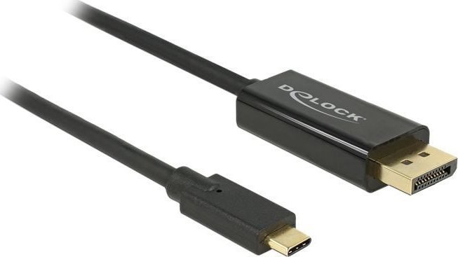 Фото - Кабель Delock Kabel USB  USB-C - DisplayPort 3 m Czarny  (85257)