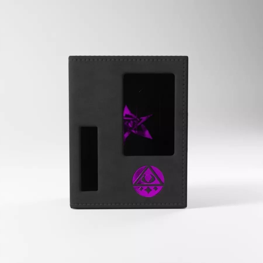 Gamegenic Gamegenic: Arkham Horror - Investigator Deck Tome - Mystic (Black-Purple)
