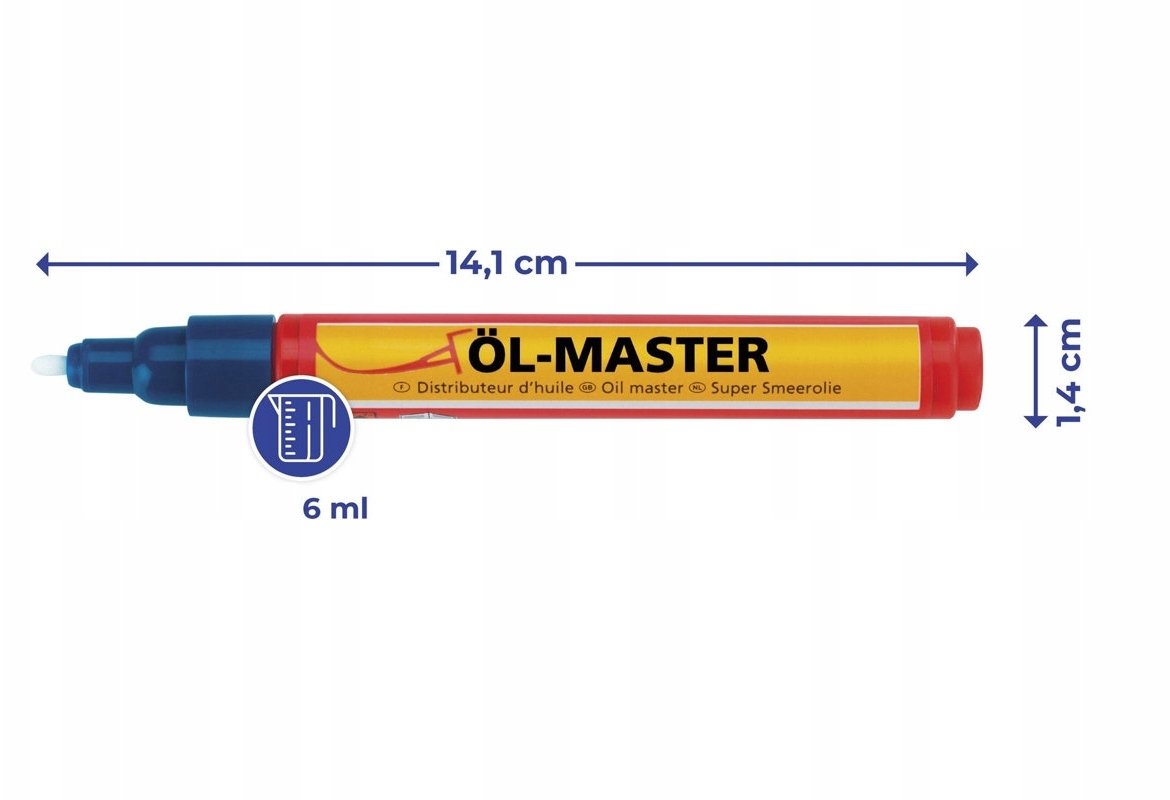 Maximex Marker z olejem do usuwania etykiet