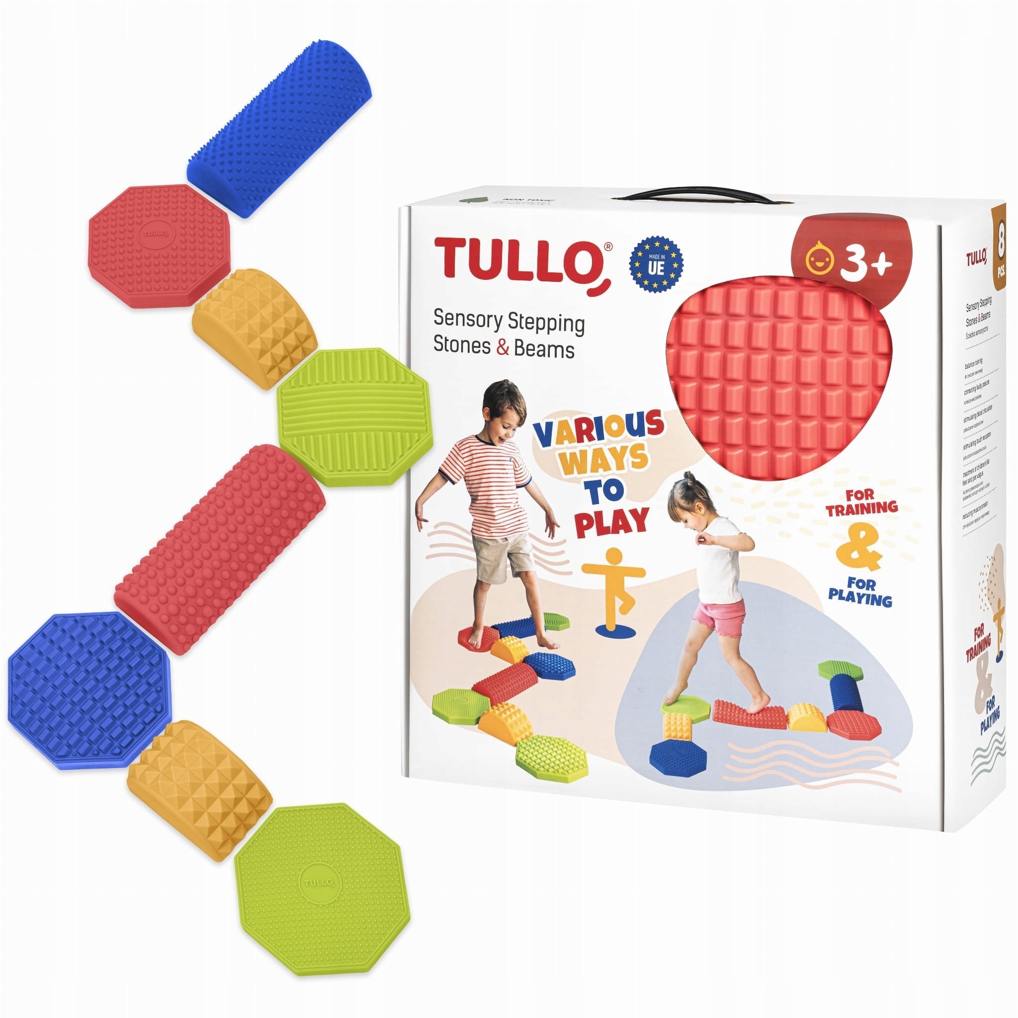 Tullo Tullo Ścieżka sensoryczna 8 szt.