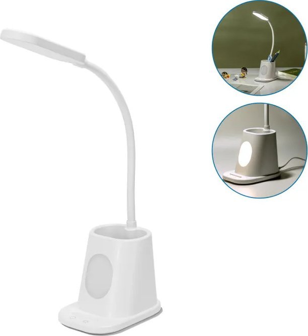 Lampka biurkowa Aigostar biała