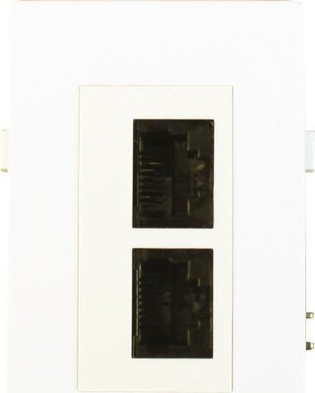 Garbot UTP Cat6 2x. LSA Module. White