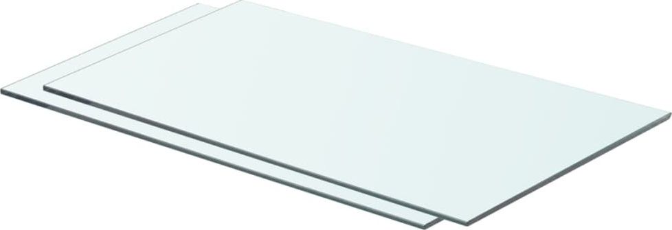 vidaXL Półka pod lustro 60cm przezroczysty (3051566)