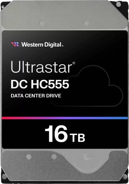 Dysk WD Western Digital Ultrastar DC HC555 dysk twardy 16 TB 7200 RPM 512 MB 3.5" SAS3