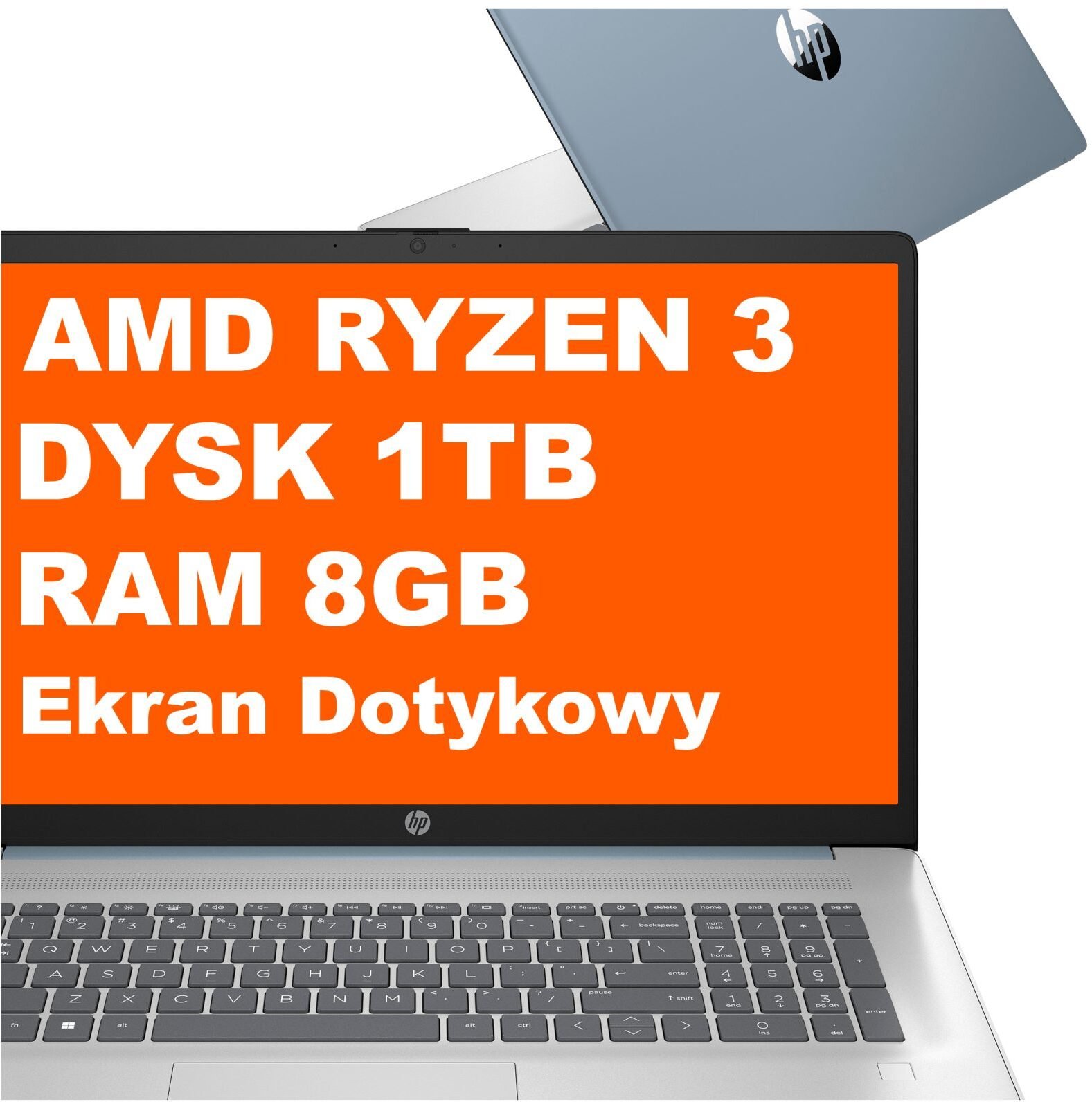 HP 17-cp2332ds Ryzen 3 7320U / 8 GB / 1 TB / W11 (BK8H5UA)