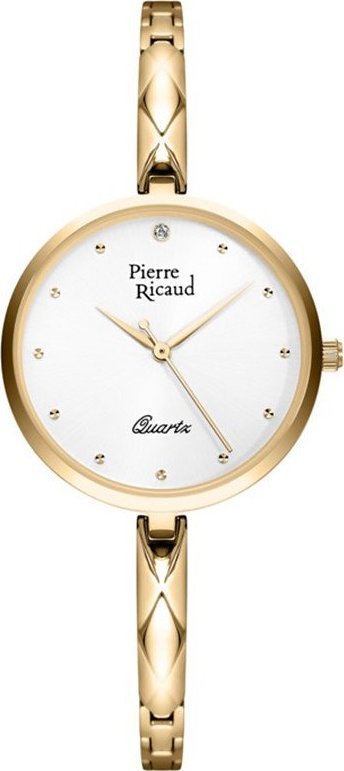 Zegarek Pierre Ricaud Zegarek damski Pierre Ricaud P23004.1143Q CYRKONIE złoty