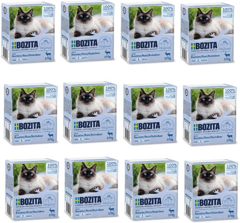 Bozita BOZITA Cat Renifer w sosie 12x370g