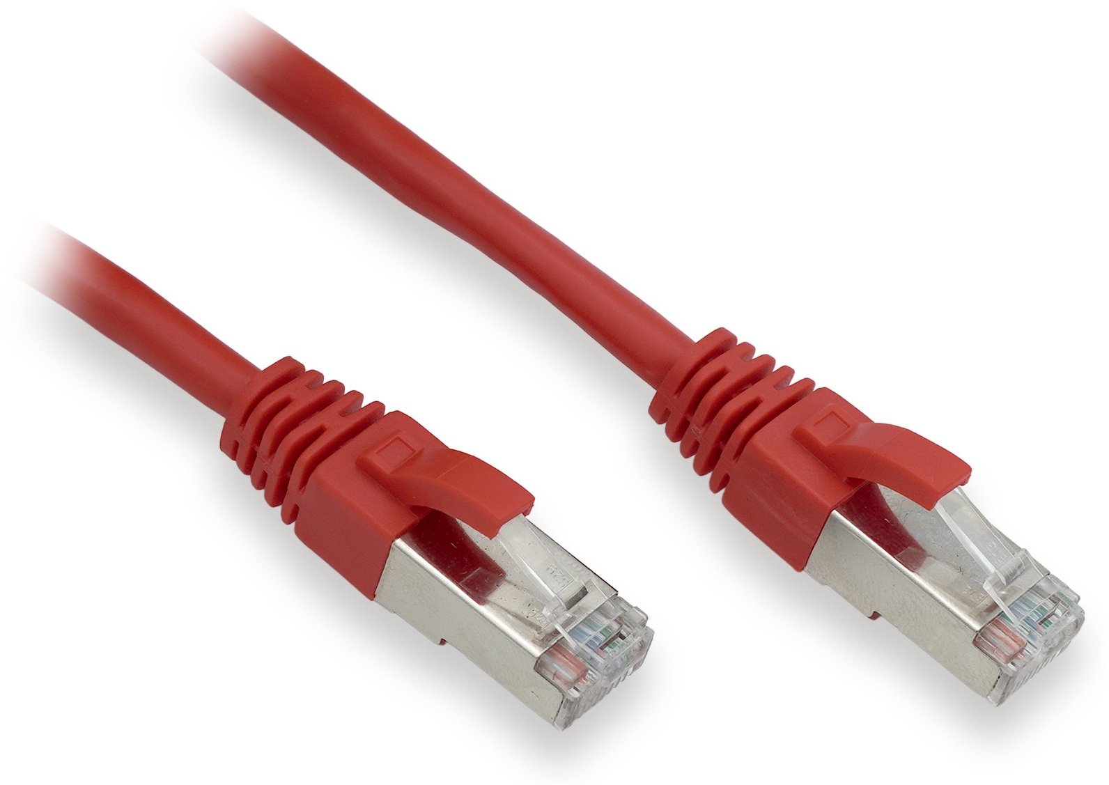 Lynx CS Patchcord, Cat 5e, FTP, PVC, CCA, 15m, czerwony (LX-FTP5E-150-RED)