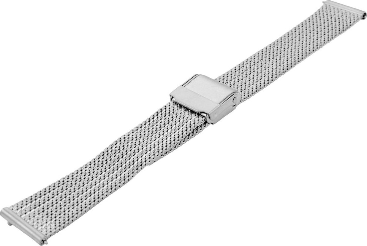 Bisset Bransoleta stalowa do zegarka 16 mm Bisset BM-104/16 Silver Mat uniwersalny