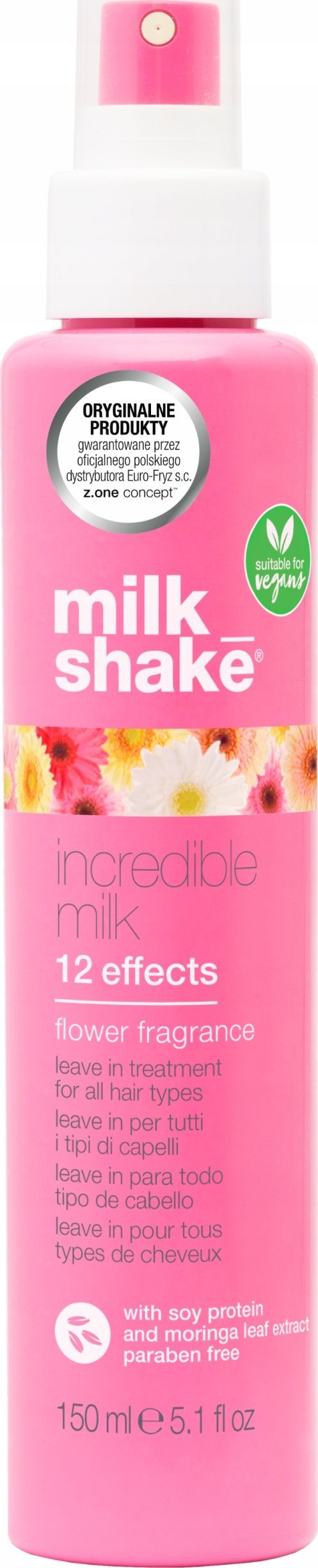 Milk Shake , Incredible Milk, Hair Leave-In Balm Spray, For Nourishing, 150 ml For Women