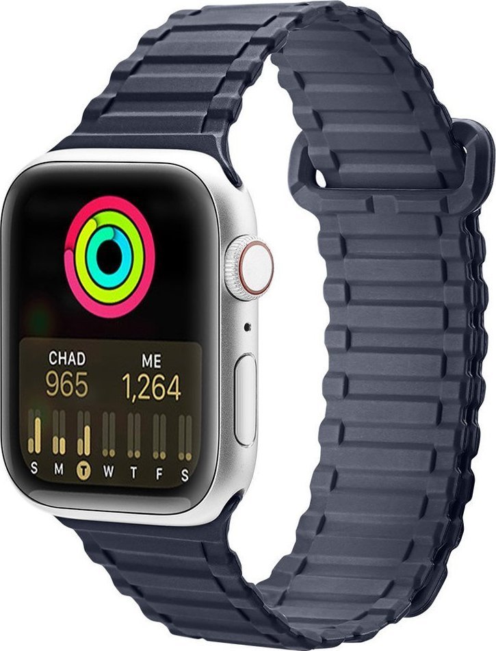Dux Ducis Dux Ducis Strap (Armor Version) pasek Apple Watch Ultra, SE, 8, 7, 6, 5, 4, 3, 2, 1 (49, 45, 44, 42 mm) silikonowa magnetyczna opaska brans